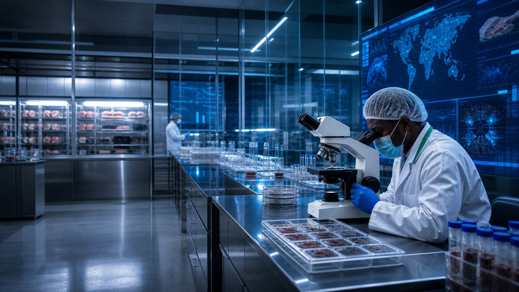 Sudanese food safety laboratory team for quality assurance